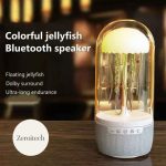 Colorful Jellyfish Bluetooth Speaker – Floating LED Light Speaker with Dolby Surround