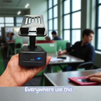 Mobile Stand with Bluetooth Speaker